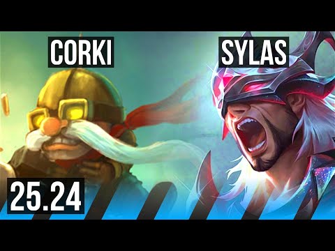 CORKI vs SYLAS (MID) | EUW Challenger | 25.24