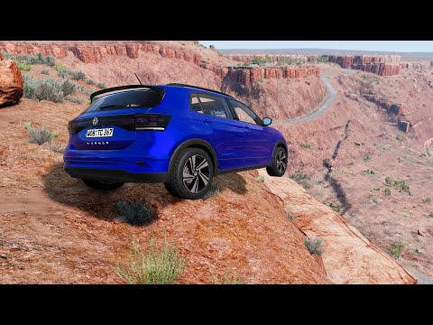 Cliff Drops Car Crash Compilation - BeamNG.drive