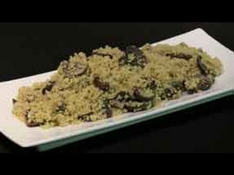 Garlic Mushroom Couscous Recipe | Show Me The Curry Salad Dish