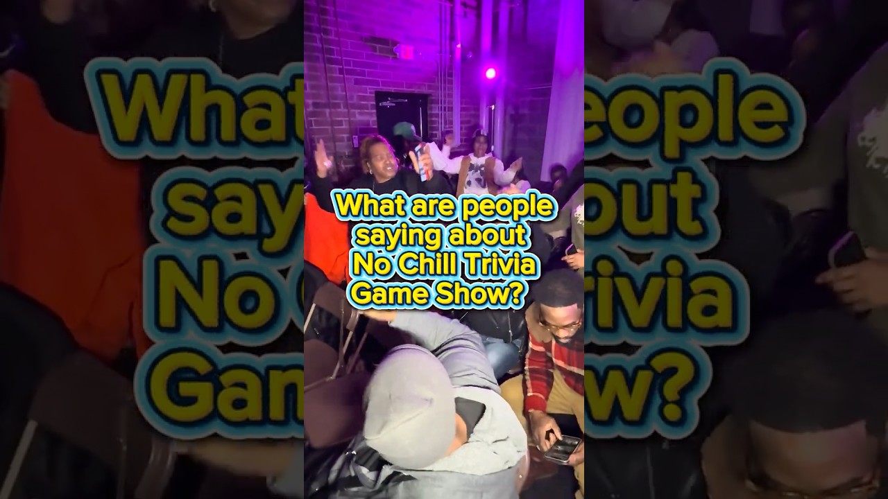Promotional video thumbnail 5 for No Chill Trivia