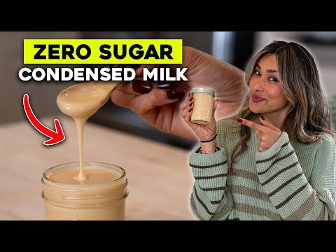 ZERO SUGAR Condensed Milk! Creamy and Delicious