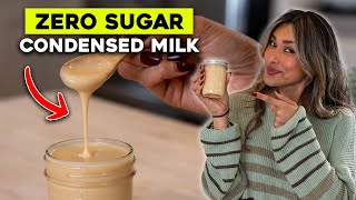 ZERO SUGAR Condensed Milk! Creamy and Delicious