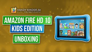 Amazon Fire HD 10 Kids Edition (2019) - Kindertablet von Amazon im Testvideo [unboxing]