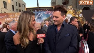 Johnny Depp Jokes About Kissing Jimmy Kimmel, Talks 'Alice' & 'Pirates of the Caribbean 5'