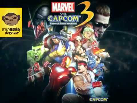 Angry Monkey Podcast T2 E20 - Marvel vs Capcom 3 Fate of two worlds