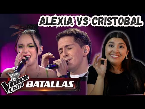 BATALLA ALEXIA VALECH VS CRISTOBAL FASCE EN THE VOICE CHILE 2023 Team Royce | Vocal coach reacciona