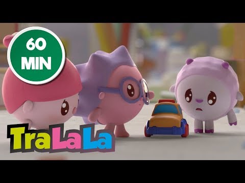 BabyRiki 60MIN (Mașinuța) - Desene animate  | TraLaLa