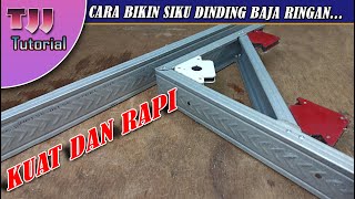 Download lagu Cara bikin siku dinding bajaringan, kuat dan rapi mp3