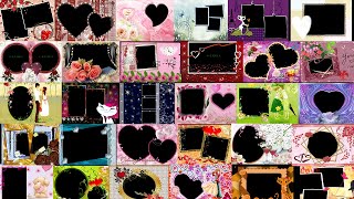 100+ Beautiful Wedding Love Frames in Png Part 2