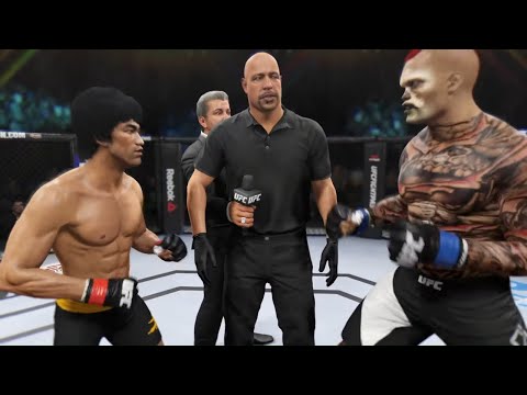 Bruce Lee vs. Zombie Cyborg - EA Sports UFC 2 - Epic Fight
