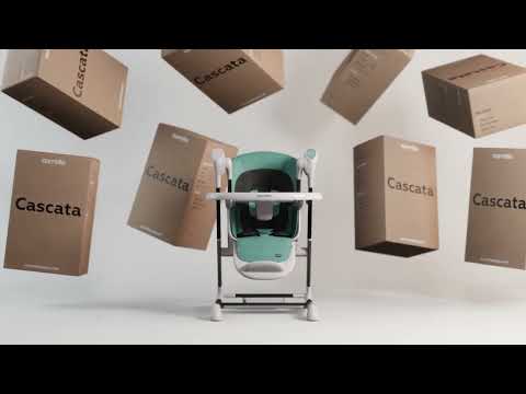 Стульчик-качалка для кормления мятный CARRELLO Cascata 10303/1 Tropical Green, бесплатная доставка - фото 2 - id-p1366150481