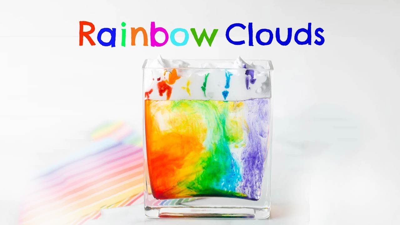 WOW Rainbow Cloud Cute Kid 😍😻 #shorts