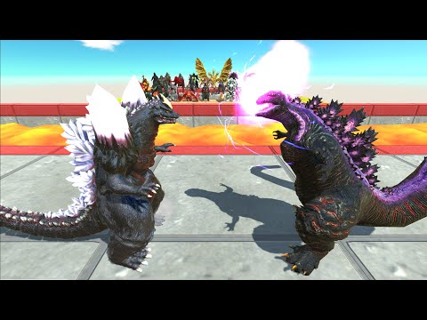 Kaiju Monster Battle On The Lava Pool | Shin Godzilla VS Kaiju Monster - ARBS