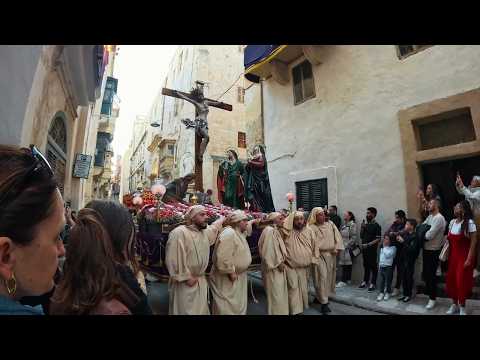 PURĊISSJONI TAL-ĠIMGĦA L-KBIRA FIL BELT VALLETTA 2025 (L-EWWEL PARTI)