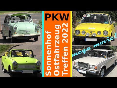 Thumbnail for Ostfahrzeugtreffen Sonnenhof 2022 Trabi Wartburg Skoda Lada Ost-Automobile DDR * Eastern cars GDR by Automobile, video, Lada, Car, vide, Trabant