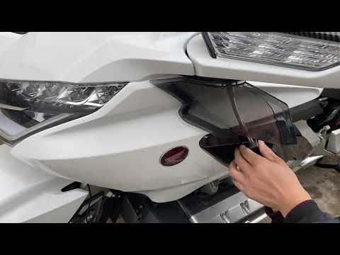 Installation of VEISUTOR Upper Air Deflectors for Honda Gold Wing GL1800 2018-2023 Accessories