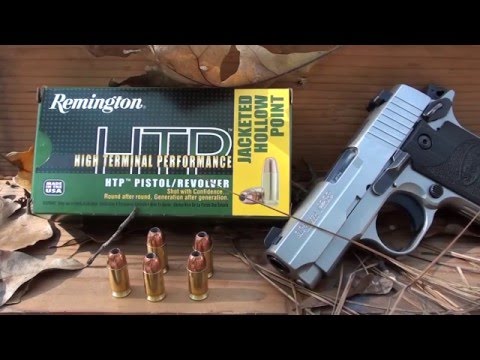 Remington HTP .380 Ballistic Gel Test