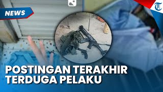 POSTINGAN TERAKHIR TERDUGA Pelaku Ledakan Masjid di SMA Jakarta, Pamer Jari Bentuk OK