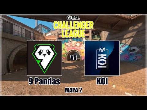 9 Pandas vs Movistar KOI | ESL Challenger League Season 47 Europe | (BO3) MAPA 2 CS2 en Español