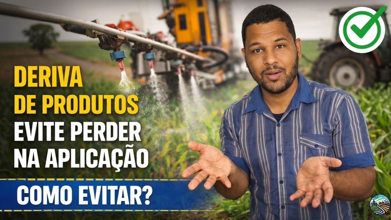 Evitar Deriva de Defensivos Agrícolas/não perca seu Investimento