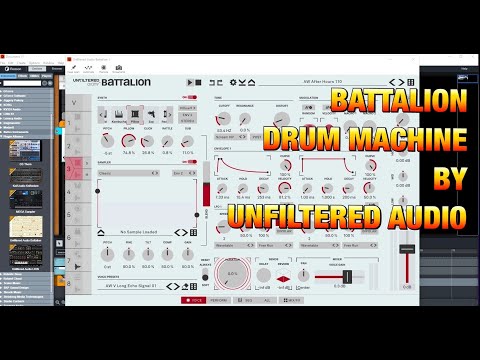 BATTALION Drum Machine by Unfiltered Audio - OUT NOW on iOS - Walkthrough & Demo