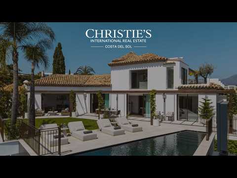 Contemporary masterpiece of architectural luxury in El Herrojo, Benahavís