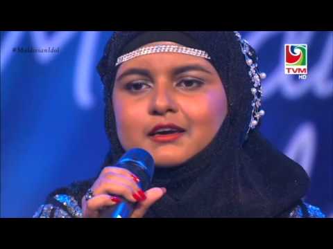 Maldivian Idol Piano Round | Manzil Thiey Mi Hiyedhey - Hawwa Rihaanee