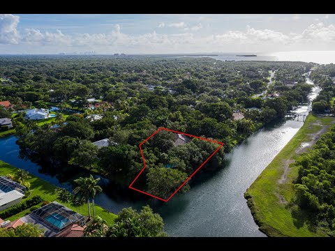 Magical Waterfront Home for Sale in Palmetto Bay - 7760 SW 173 ST