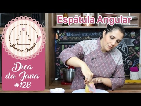 Dica da Jana #128 Espátula Angular - Por Janaina Suconic