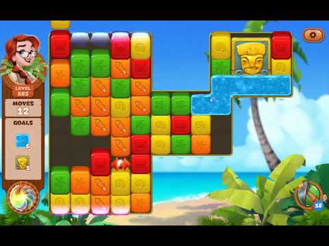 Lost Island Blast Adventure Level 883 NO BOOSTERS - A S GAMING