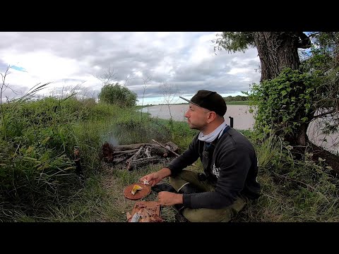 3-Day Camping, Fishing and Cooking, Meat, Fish, Vegetables, Grilling, and Fried Food. URBAN FISHI...