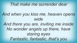 Louis Armstrong - Fantastic, That&#39;s You Lyrics