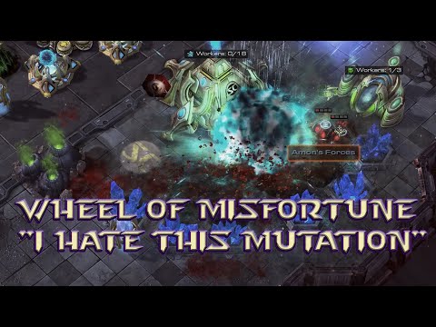 STARCRAFT 2 COOP MUTATION | WHEEL OF MISFORTUNE | KARAX & VORAZUN | "I HATE THIS MUTATION"