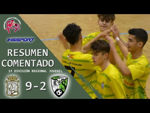 FS CUÉLLAR COJALBA 9-2 CD INTER SALA D.G. FS | RESUMEN J17 1º DIV REGIONAL JUVENIL CYL 21-22