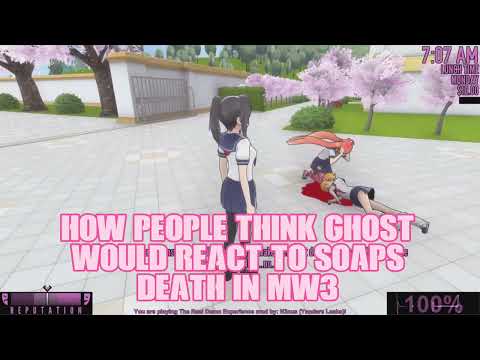 How ￼ghost reacted soap’s death in #mwlll