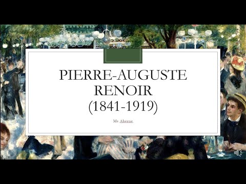 Pierre Auguste Renoir  Illustration Tutorial