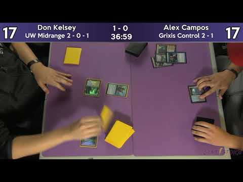 Don Kelsey (UW Midrange) vs Alex Campos (Grixis Control) - Sunday Night Modern 11/4/18