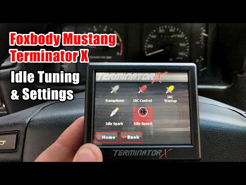 Foxbody Mustang Holley Terminator X Idle Tuning