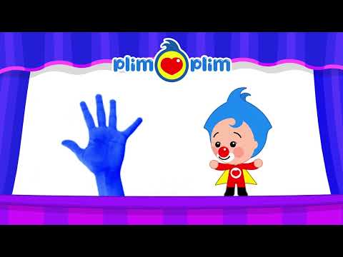 Alzo la mia Manina Colorata 🖐️ Imparare Giocando 🤍 Plim Plim - Un Eroe del Cuore