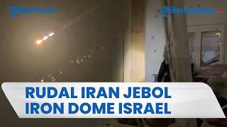 Iron Dome Jebol! Rudal Cluster Iran Hantam Titik Vital Kota Metropol Tel Aviv di Israel