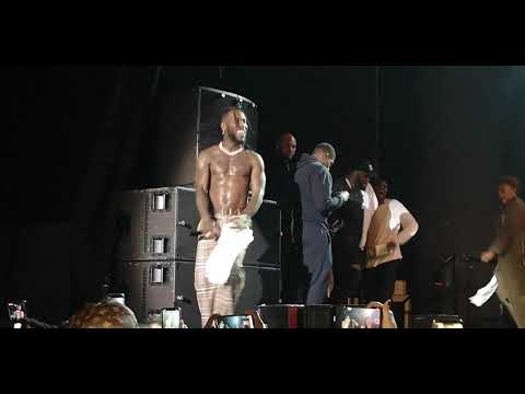 Burna Boy@ Killin dem -live performance in Vienna-