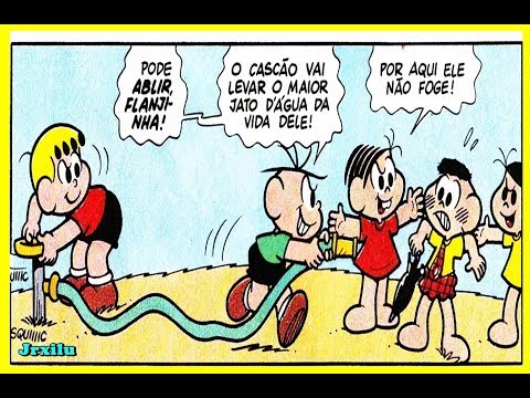 Cascão - O dia B de banho - gibis Quadrinhos Turma da Mônica