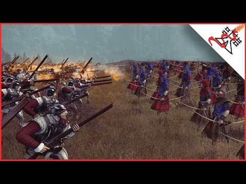 EPIC 7018 HANDGUNNERS vs 7018 ARCHERS - Total War: WARHAMMER
