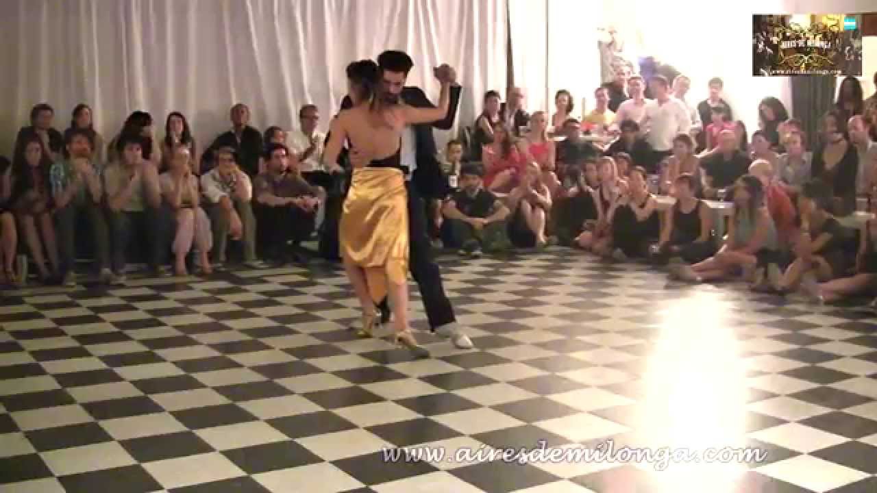 Yamila Ivonne y Rodrigo Forti en La Bicicleta  tango+milonga
