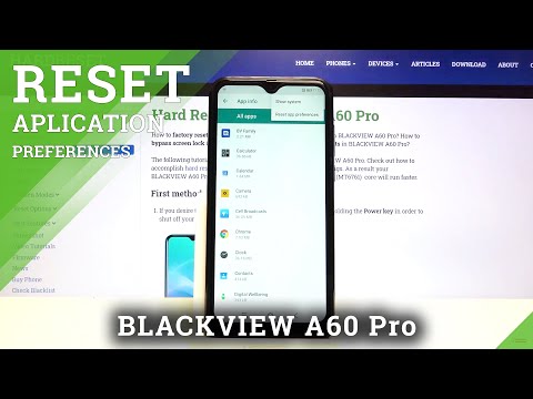 How to Reset App Preferences in BLACKVIEW A60 Pro – Restore Apps Settings