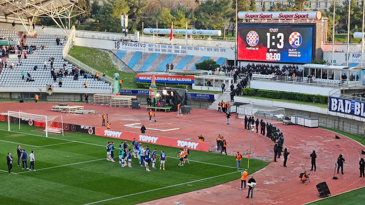 Hajduk - Dinamo 1:3 / live iz auta #21