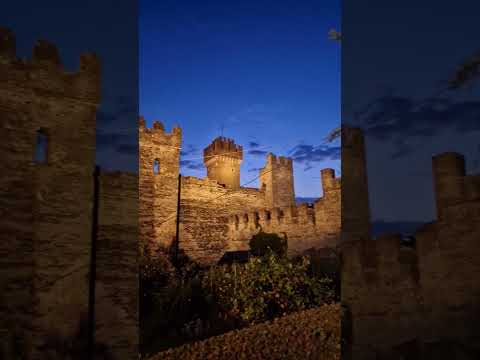 🇮🇹 Lazise Lake Garda Italy in summer at sunset time.