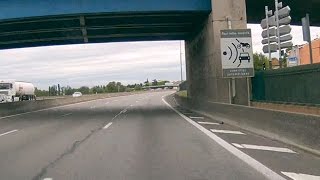 preview picture of video 'Portique Radars fixes A7 Bourg-les-Valence'