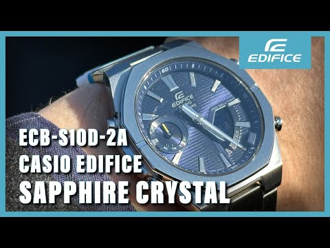 фото новые оригинал наручные часы casio ecb-s10d-2a 0