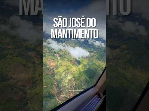 Olha que vista de tirar o fôlego! 🏞️✨Sobrevoei a região de São José do Mantimento.